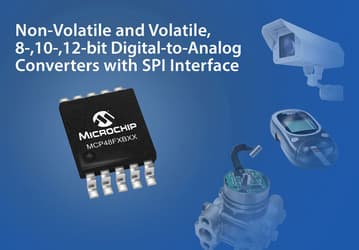 Наличие встроенной памяти EEPROM позволяет ЦАП Microchip MCP48FEBXX помнить настройки после выключения питания