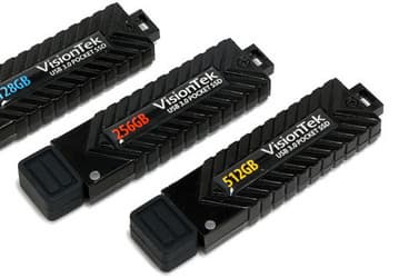 Флэш-накопители VisionTek Pocket SSD с интерфейсом USB 3.0 демонстрируют скорость чтения до 450 МБ/с