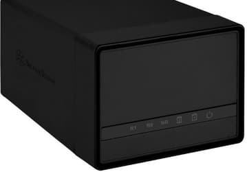 Внешнее хранилище SilverStone DS222 с интерфейсом USB 3.0 рассчитано на два накопителя типоразмера 2,5 дюйма