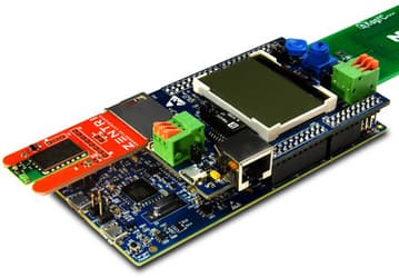 Набор LPC43S67-A70CM Cloud Connectivity Kit адресован разработчикам интернета вещей