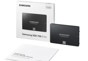 Накопители Samsung 750 Evo защищены шестилетней гарантией