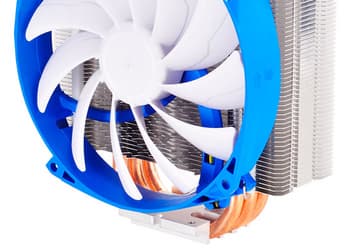 Конструкция процессорного охладителя SilverStone Argon AR07 включает три тепловые трубки диаметром 8 мм