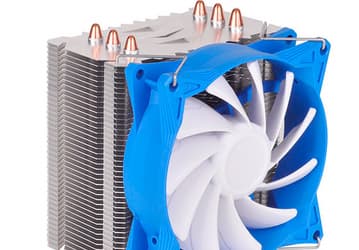 На процессорном охладителе SilverStone Argon AR08 установлен 92-миллиметровый вентилятор