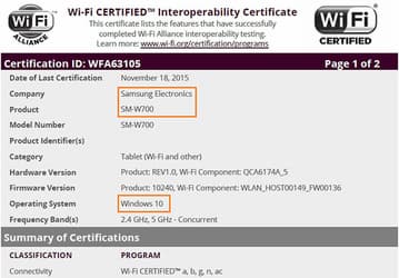 Samsung готовит к выпуску 12-дюймовый планшет под управлением Windows 10