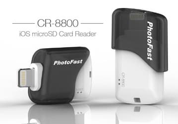 Производитель называет PhotoFast iOS Card Reader самым миниатюрным и универсальным картридером для iOS