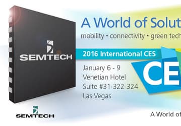 Semtech обещает показать на CES 2016 «прорывные» платформы для IoT и беспроводной зарядки