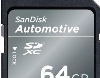 SanDisk выпускает встраиваемые твердотельные накопители и карточки памяти для автомобилей