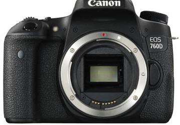 Появились первые изображения зеркальной камеры Canon EOS 760D и сведения о ней