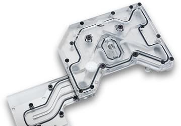 Водоблок EK Water Blocks EK-FB Asus R5E Monoblock отводит тепло от процессора, чипсета и регуляторов напряжения системной платы Asus Rampage V Extreme