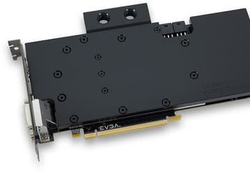 Водоблок EK-FC970 GTX ACX устанавливается на 3D-карту EVGA GTX 970 ACX (2.0), охлаждая GPU, память и регуляторы напряжения
