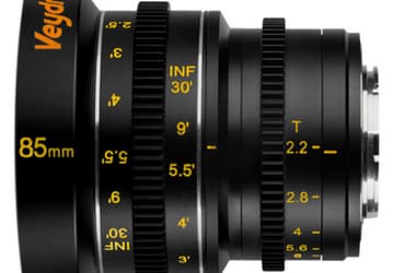 Объектив Veydra Mini Prime 85mm T2.2 системы Micro Four Thirds предназначен для видеосъемки
