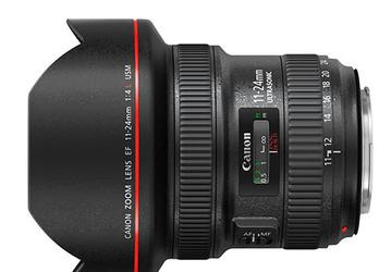 Стали известны спецификации объектива Canon EF 11-24mm f/4L USM