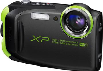 Камера Fujifilm FinePix XP80 имеет водонепроницаемый и ударопрочный корпус