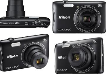 Компактная камера Nikon Coolpix S3700 поддерживает Wi-Fi и NFC