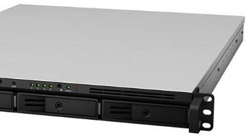 Сетевые хранилища Synology RackStation RS815 и RS815RP+ рассчитаны на стоечный монтаж и вмещают по четыре накопителя