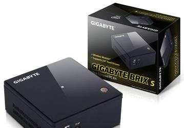 Мини-ПК Gigabyte Brix и Brix s получили 14-нанометровые процессоры Intel Core пятого поколения