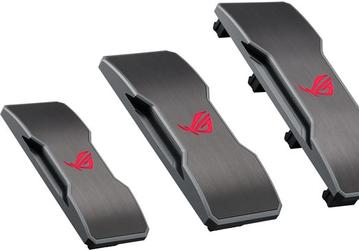Мостики Asus ROG SLI украшены светящимся логотипом