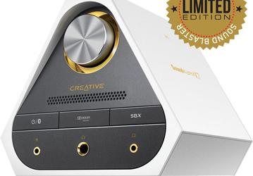Внешняя звуковая карта Creative Sound Blaster X7 Limited Edition комплектуется блоком питания мощностью 144 Вт