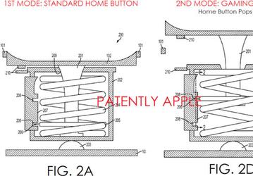 Apple патентует кнопку Home, которая имеет режим джойстика