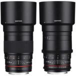 Представлены объективы Samyang 135mm f/2.0 ED UMC и Samyang 135mm T2.2 ED UMC VDSLR Cine