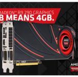 Тем, кто возвращает 3D-карты Nvdia GeForce GTX 970, AMD предлагает со скидкой 3D-карты Radeon R9 290X, у которых «4 ГБ значит 4 ГБ»