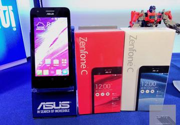 Смартфон Asus Zenfone C пришел на смену модели Zenfone 4