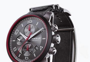 Montblanc e-Strap — ремешок для механических часов, оснащённый «умным» модулем с дисплеем OLED