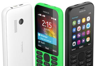 Microsoft представила телефон Nokia 215 ценой $29