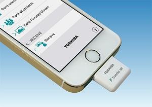 У Toshiba готов первый адаптер TransferJet для устройств iPhone, iPad и iPod