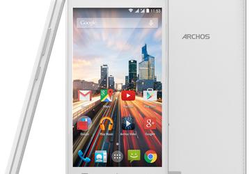 Смартфон Archos 50C Helium 4G построен на 64-разрядной SoC MediaTek MT6732