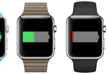 Запас автономности Apple Watch при работе в режиме часов — три часа