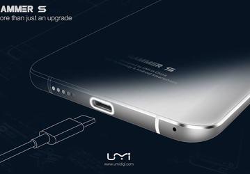 Смартфон UMi Hammer S тоже получит порт USB Type-C