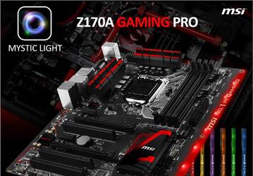 MSI похвасталась системной платой Z170A Gaming Pro