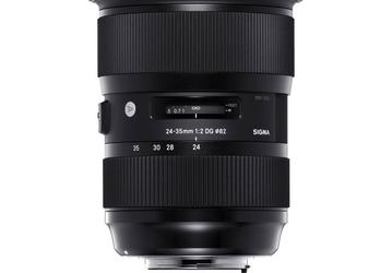 Названа цена и срок начала продаж объектива Sigma 24-35mm F2 DG HSM Art