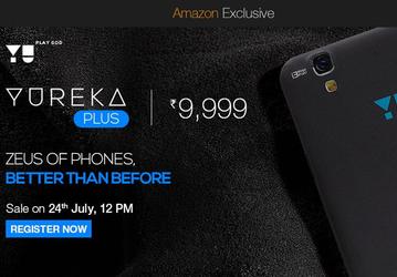 Смартфон YU Yureka Plus стоимостью около $160 с Cyanogen OS 12 будет продаваться только на индийском сайте Amazon