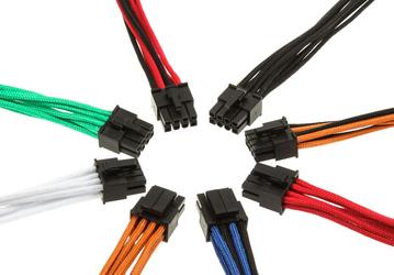 Сменные кабели CableMod для блоков питания Cooler Master V предложены в 12 цветовых вариантах