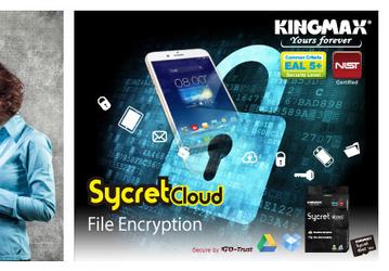 В картах памяти Kingmax Sycret реализовано шифрование данных