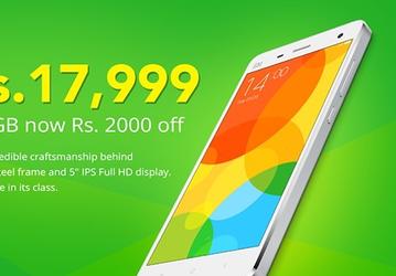 Смартфон Xiaomi Mi4 с 64 ГБ теперь стоит $280