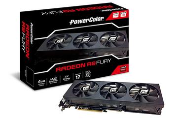 Видеокарта PowerColor Radeon R9 Fury использует референсную печатную плату и огромный охладитель