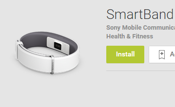 Браслет Sony SmartBand 2 получит датчик ЧСС