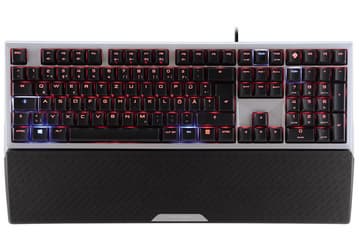 В клавиатуре Cherry MX Board 6.0 используются механические клавиши с ресурсом 50 млн срабатываний