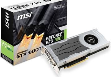 Компоненты 3D-карты MSI GeForce GTX 980 Ti V1 работают на рекомендованных частотах