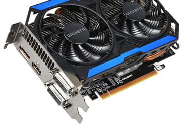 Компактные 3D-карты Gigabyte GV-N960OC-2GD и GV-N960OC-4GD оснащены охладителями WindForce 2X 