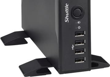 В компьютерах Shuttle DS57U3, DS57U5 и DS57U7 используются пассивно охлаждаемые процессоры Intel Core i3, Core i5 и Core i7