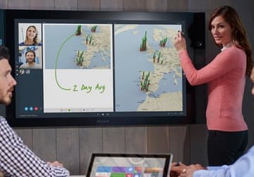Огромный моноблок Microsoft Surface Hub появится в продаже в июле по цене 20 000 долларов