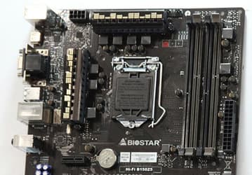 Материнская плата Biostar Hi-Fi B150Z5 совместима с оперативной памятью DDR3 и DDR4