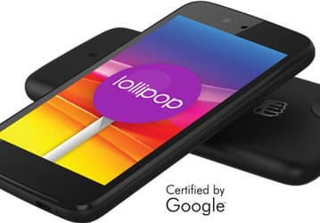 Смартфон Micromax Canvas A1 AQ4502 с ОС Android 5.1 Lollipop, выпущенный по программе Android One, стоит $95
