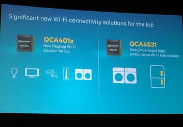 Микросхемы Qualcomm QCA401x и QCA4531 предназначены для «интернета всего»