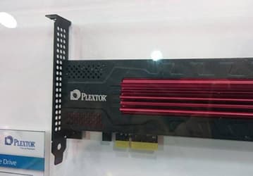 Скорость передачи данных SSD Plextor M7e формата PCI Express HHHL достигает 1400 МБ/с