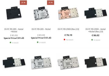 EK Water Blocks планирует выпустить водоблок для 3D-карты AMD Radeon R9 Fury X